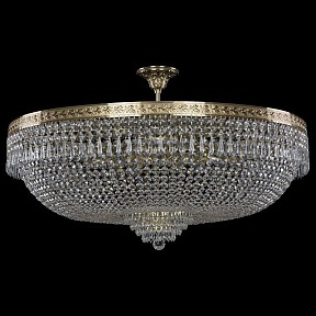 Светильник на штанге Bohemia Ivele Crystal 1927 золото арт. 19271/100IV G