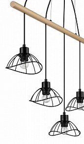 Подвесной светильник Vele Luce Formula черный арт. VL6482P05