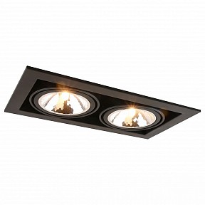 Встраиваемый светильник Arte Lamp Cardani черный арт. A5949PL-2BK