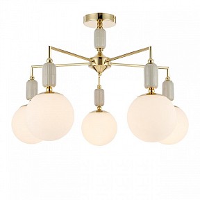 Люстра на штанге Lumion Vivien золото арт. 6580/5C