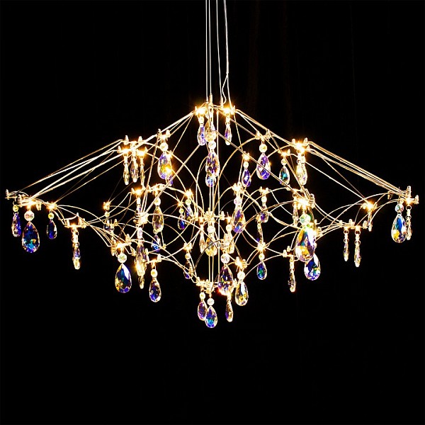 Подвесная люстра ILLUMICO IL0606 хром арт. IL0606-900HX-57 Ether