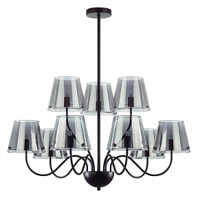 Люстра на штанге Lumion Smoky черный арт. 6570/9C