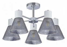 Люстра на штанге Arte Milano Napoli-322408 белый арт. 322408/5 CR+WH