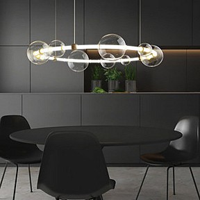 Подвесной светильник Imperiumloft SESSA RING латунь арт. sessa-ring01