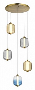 Подвесной светильник ST-Luce Summer желтый арт. SL1193.303.05