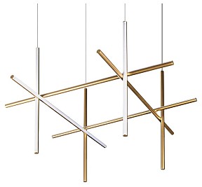 Подвесная люстра Loft it Coordinates золото арт. 10393/A