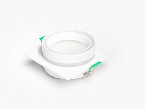 Встраиваемый светильник LEDS POWER SPOT белый арт. 009155