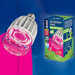 Лампа светодиодная Uniel LED-M80  арт. LED-M80-20W/SP/E27/CL ALS55WH картон