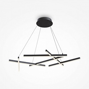 Подвесная люстра Maytoni Line черный арт. MOD016PL-L80BK