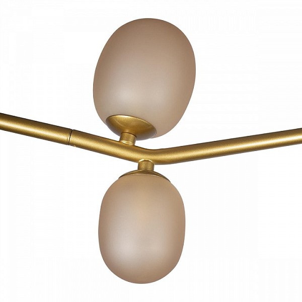 Люстра на штанге Loft it Sakura желтый арт. 10212/8L Gold