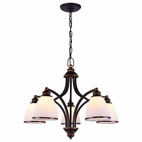 Подвесная люстра Arte Lamp Bonito черный арт. A9518LM-5BA