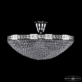 Потолочная люстра Bohemia Ivele Crystal 1932 никель арт. 19321/40IV Ni