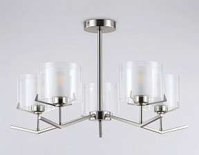 Люстра на штанге Ambrella Light HIGH LIGHT никель арт. LH57001