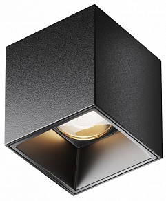Накладной светильник Maytoni Alfa LED черный арт. C064CL-5W3K-SQ-B