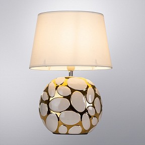 Настольная лампа декоративная Arte Lamp Poppy белый арт. A4063LT-1GO