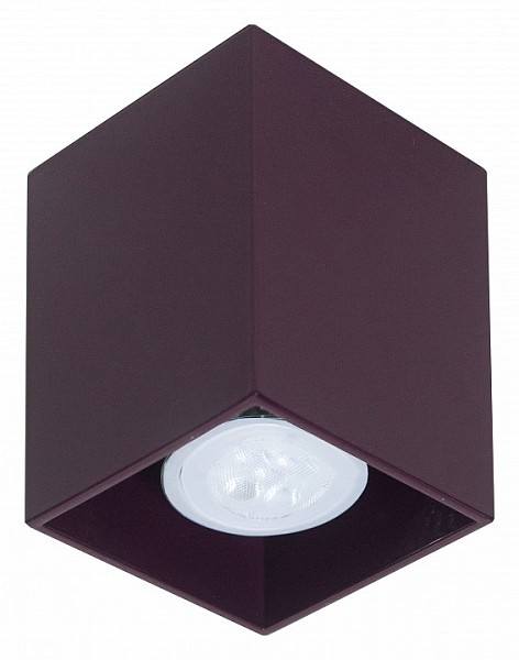 Накладной светильник TopDecor Tubo8 SQ фиолетовый арт. Tubo8 SQ P1 23