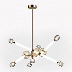 Люстра на штанге Odeon Light Kliff желтый арт. 5426/54CL
