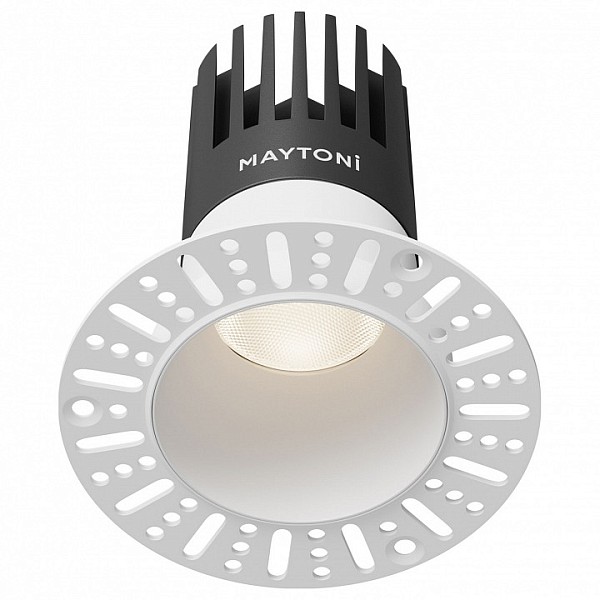Встраиваемый светильник Maytoni Technical Dip белый арт. DL122-15W-4K-TRS-W
