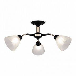 Люстра на штанге Arte Milano Napoli-322408 золото арт. 324108/3 BK+FG