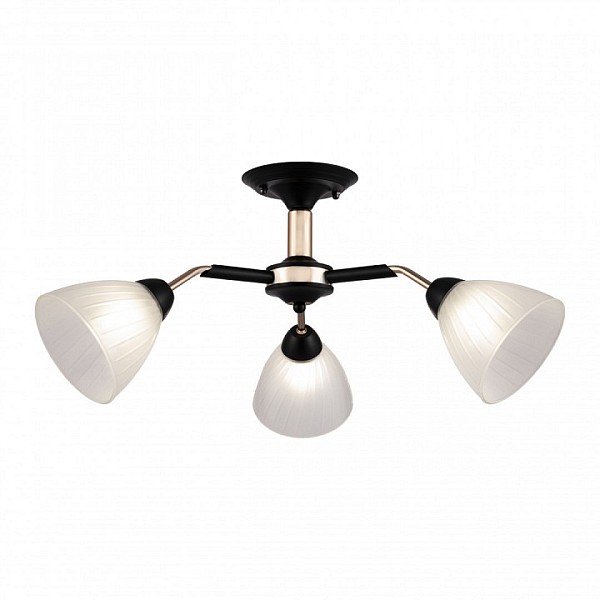Люстра на штанге Arte Milano Napoli-322408 золото арт. 324108/3 BK+FG