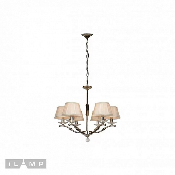 Подвесная люстра iLamp Vivaldi хром арт. 85125/6 CR