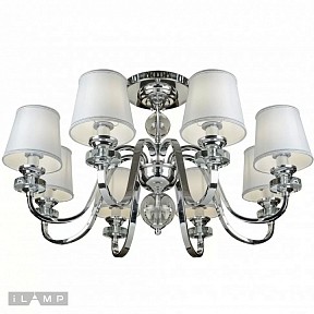 Люстра на штанге iLamp Vivia хром арт. 82367/8 CR