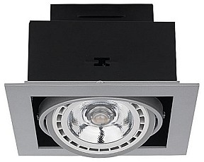 Встраиваемый светильник Nowodvorski Downlight серый арт. 9573