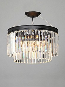 Подвесной светильник Vitaluce V5127 черный арт. V5127-1/6S