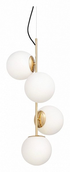 Подвесная люстра LUMINA DECO Stelvio золото арт. LDP 6041-4 GD