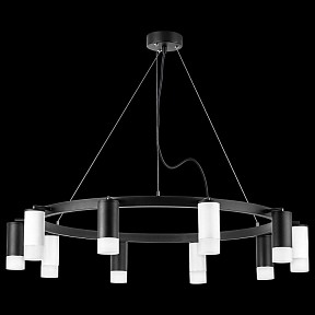 Подвесная люстра Lightstar Rullo черный арт. LR0203753651
