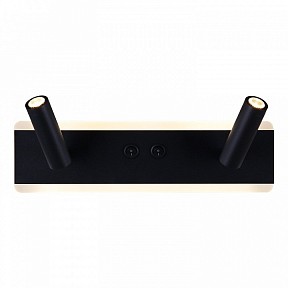 Накладной светильник Reluce Technical  черный арт. 86213-9.2-001CT LED9+6W BK