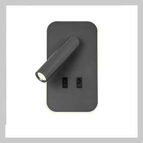 Бра с подсветкой Favourite Bedside серый арт. 4499-2W