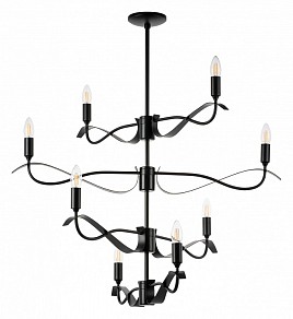 Люстра на штанге Lightstar Ragno черный арт. 733287