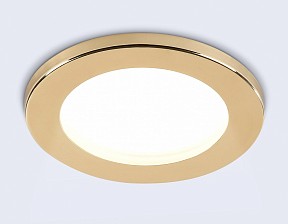 Встраиваемый светильник Ambrella Light TN золото арт. TN6634