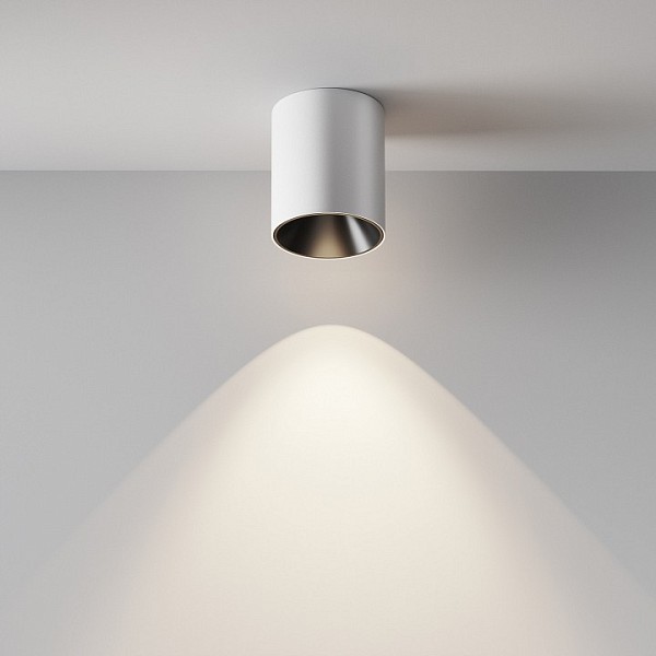 Накладной светильник Maytoni Alfa LED белый арт. C064CL-12W4K-RD-WB