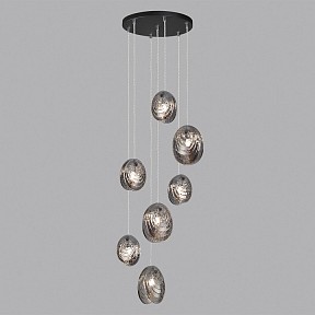 Подвесная люстра Odeon Light Mussels черный арт. 5038/7