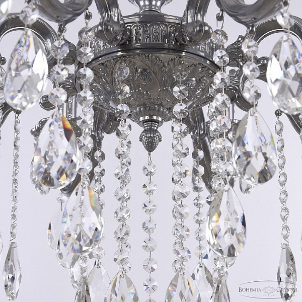 Подвесная люстра Bohemia Ivele Crystal AL7801 металл арт. AL78101/8/210 B CG