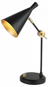 Настольная лампа офисная Kink Light Камила черный арт. 07717-T,19