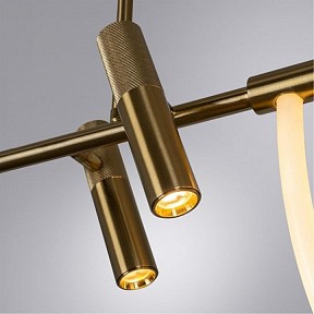 Светильник на штанге Arte Lamp Klimt коричневый арт. A2850SP-45PB