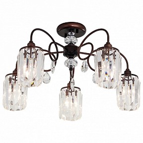 Потолочная люстра Citilux Синди коричневый арт. CL330153