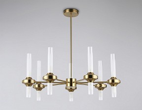 Люстра на штанге Ambrella Light HIGH LIGHT латунь арт. LH55360