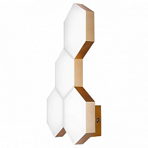 Накладной светильник Lightstar Favo LED золото арт. 750641