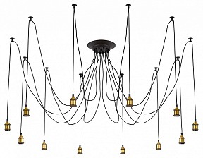 Подвесной светильник Citilux Эдисон черный арт. CL451121