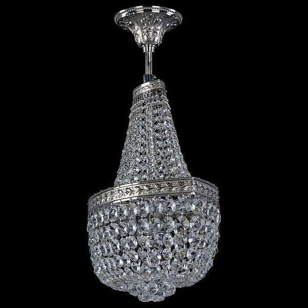 Светильник на штанге Bohemia Ivele Crystal 1928 металл арт. 19283/H1/45IV Ni