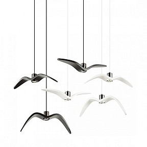 Подвесной светильник Imperiumloft Brokis Night Birds Black хром арт. 40.2190-0