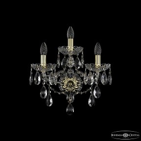 Бра Bohemia Ivele Crystal 1415 золото арт. 1415B/2+1/165/XL G