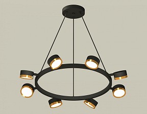 Подвесная люстра Ambrella Light XB черный арт. XB9198152