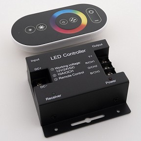 Контроллер LEDS POWER T3 RF 30A черный арт. 003764