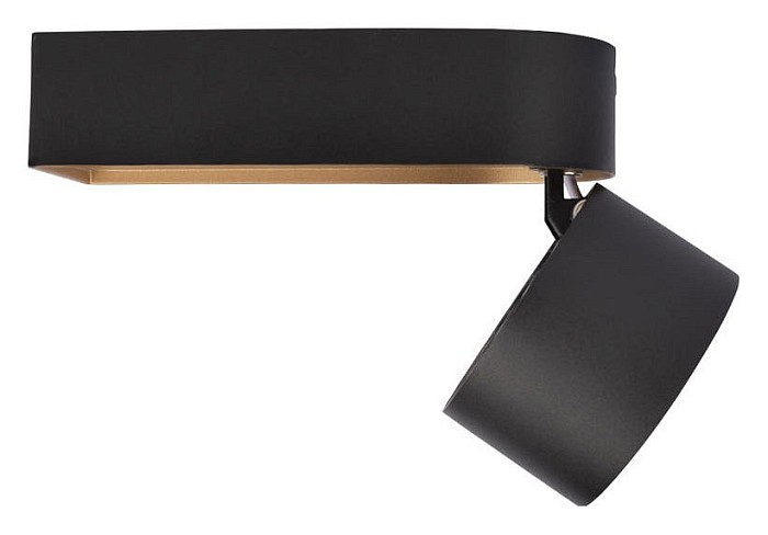 Накладной светильник Loft it Knof черный арт. 10324/A Gold Black
