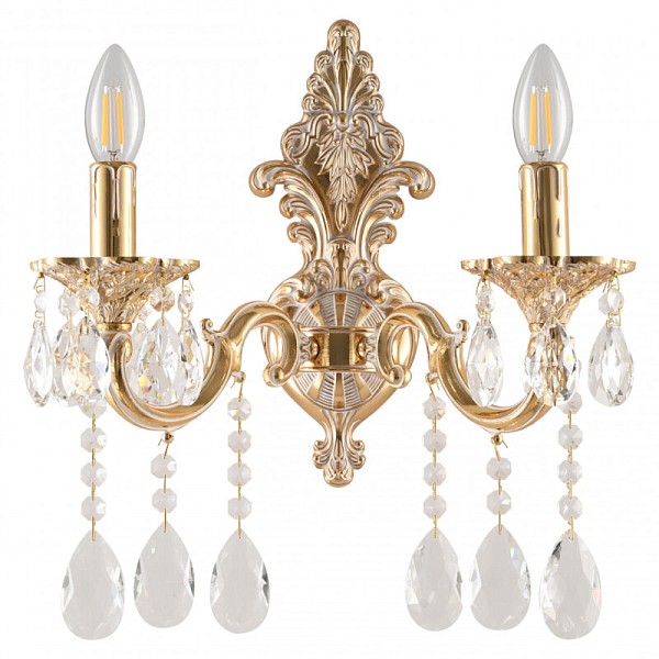 Бра Bohemia Ivele Crystal AL7801 золото арт. AL7801B14/2/175 A GW